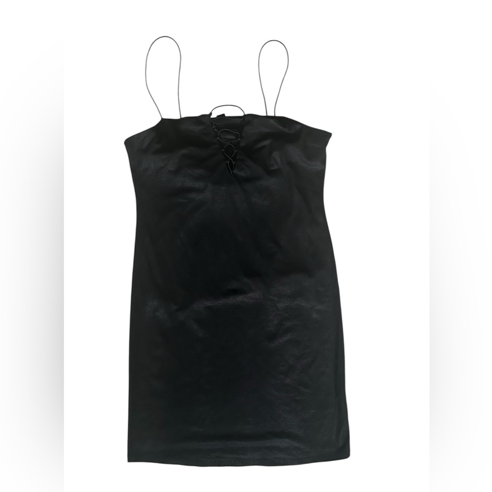 🔥2/$20🔥Forever 21 Black Lace-Up Mini Dress